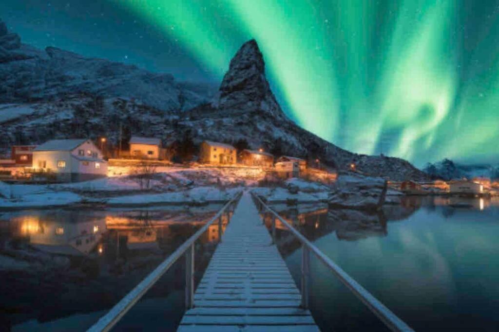 Exclusive And Genuine In Lofoten- Sauna Included Москенес Екстериор снимка